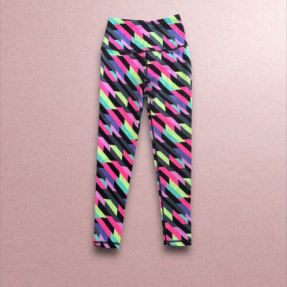 Victoria’s Secret Sport Knockout Legging Abstract Neon - Picture 2 of 5